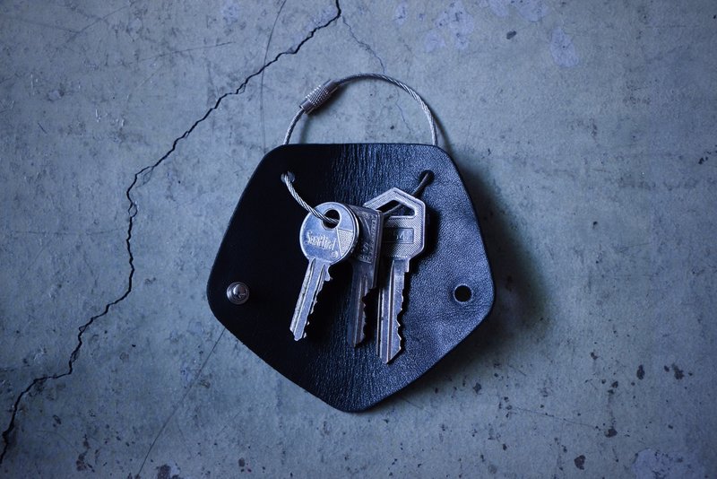 HUANGS 艹一田人【精选礼物】钥匙包 Key Cover - 零钱包 - 真皮 