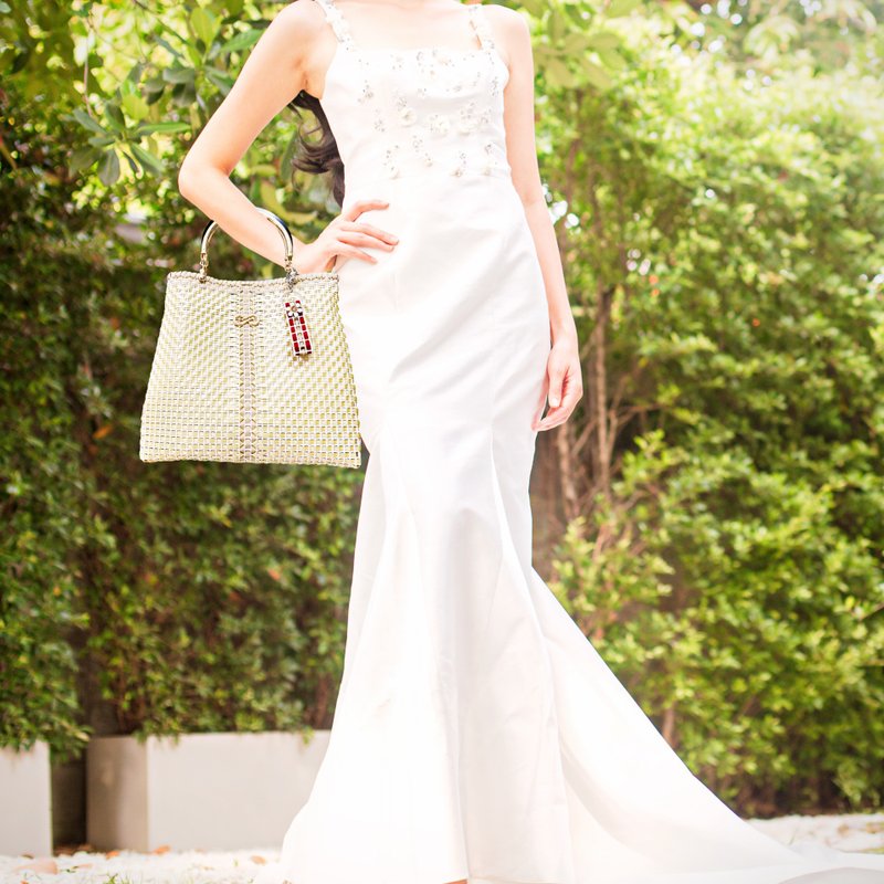 手提包|手工编织包 - 瞬间被她的美丽吸引 发现她充满温柔气息 - 手提包/手提袋 - 其他材质 