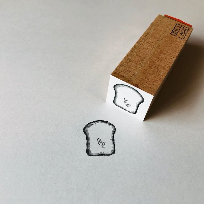 食物券 白面包 - 印章/印台 - 橡胶 