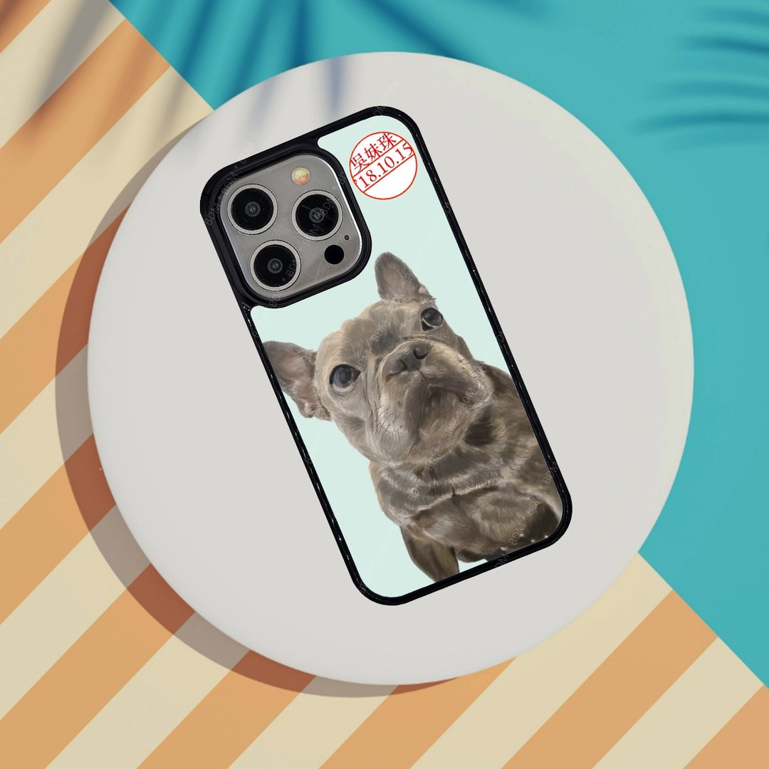 原创插画 | 法斗吴妹珠 iPhone 手机壳 - 手机壳/手机套 - 塑料 