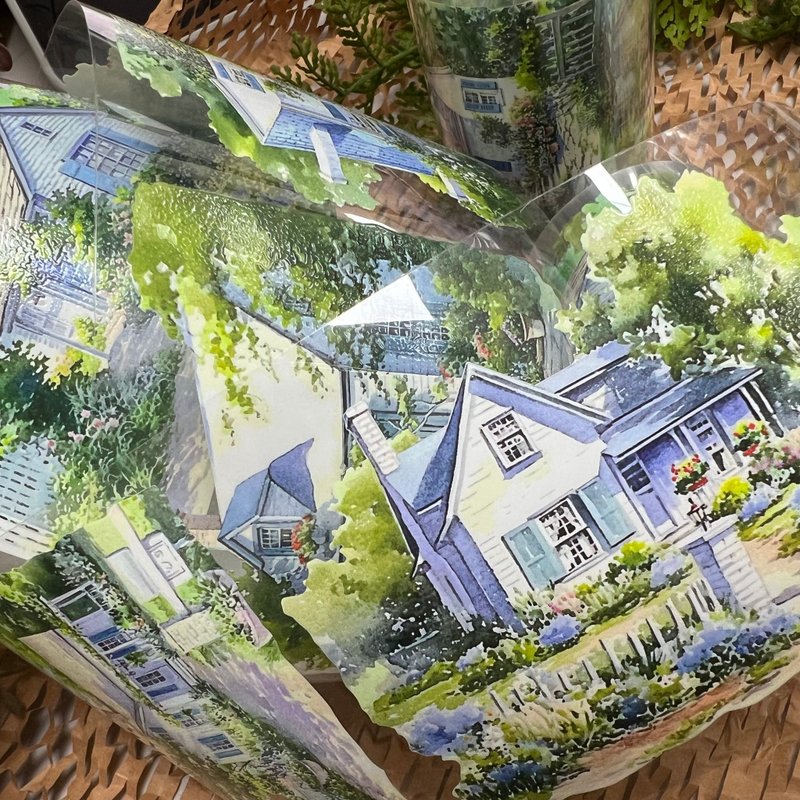 388_品川日_自在悠閒 - 纸胶带 - 塑料 