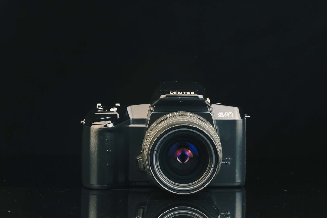 PENTAX Z-10+PENTAX-F 28-80mm F=3.5-4.5 #4217 #135底片相机 - 相机 - 其他金属 黑色