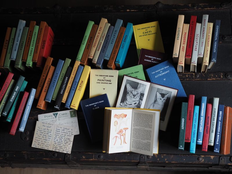 6/30更新 英国1950~1970年代口袋图鉴部份黑白及彩色印刷 - 刊物/书籍 - 纸 