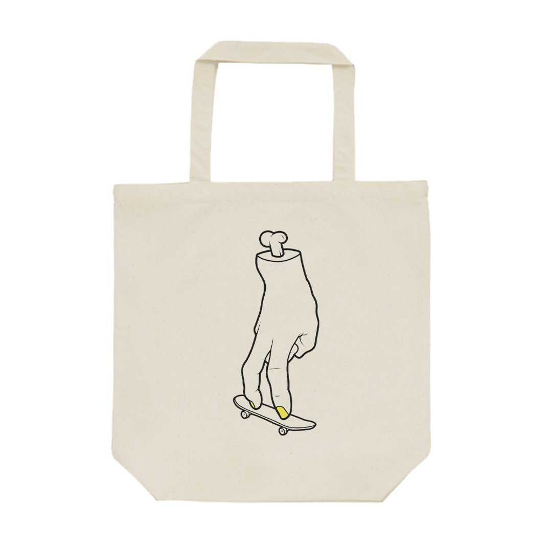 tote bag / Finger Board - 手提包/手提袋 - 棉．麻 卡其色