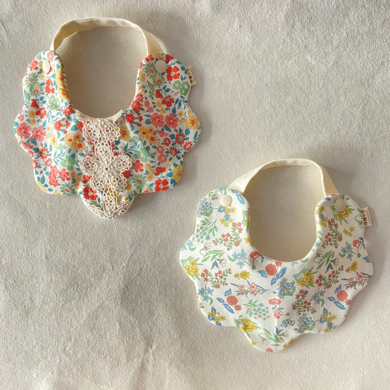 各式花兜 蕾丝花兜 - 围嘴/口水巾 - 棉．麻 多色