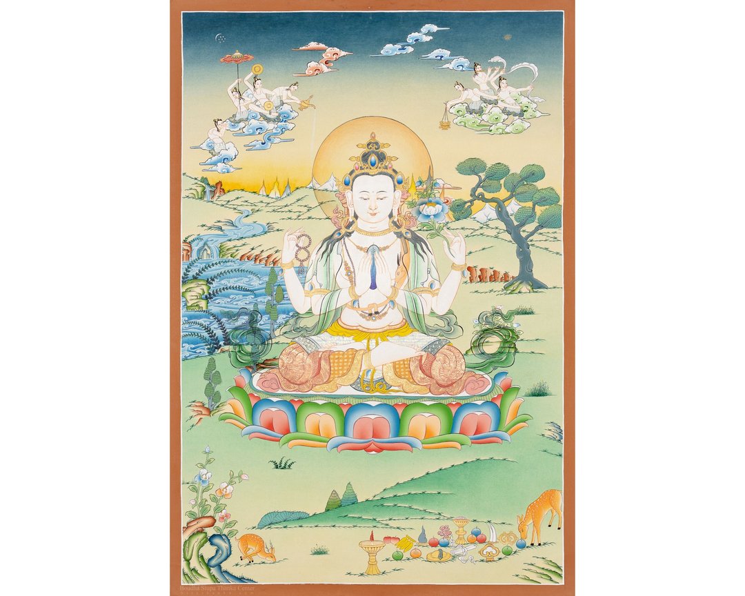 珍饶吉唐卡  艺术珍品唐卡画作 - 墙贴/壁贴 - 其他材质 多色