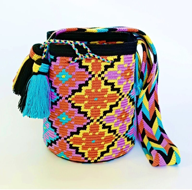 SiriwanBag 5色 M尺寸 - 侧背包/斜挎包 - 棉．麻 