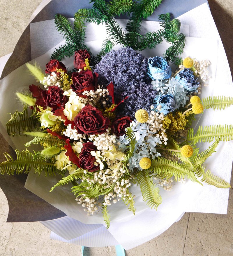 ~区域限定~  约定.不凋花花束.干燥花花束.求婚.生日首选. - 干燥花/捧花 - 植物．花 多色