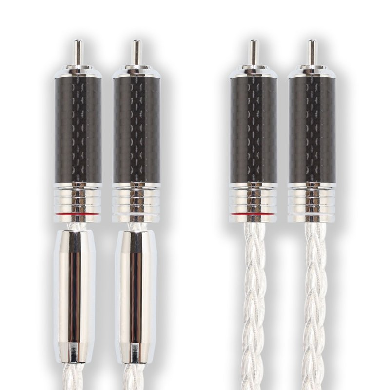 【川木】RCA 音频线 信号线 专业发烧级7N单晶铜镀银线【M09】 - 数码小物 - 其他材质 