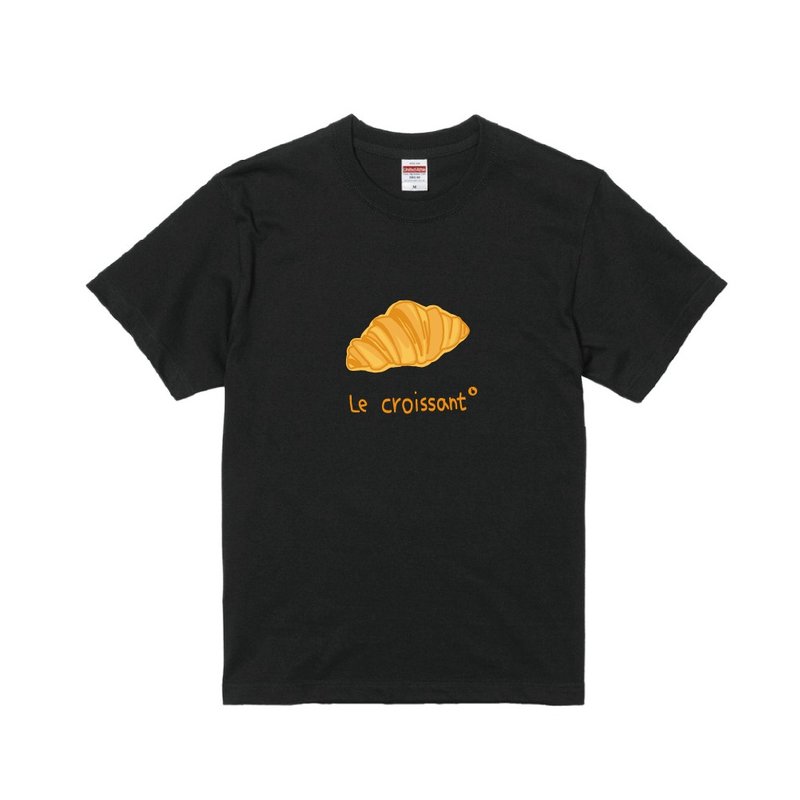 可颂造型 短T  Croissant T-shirt  穿在身上的甜点 A008 - 女装 T 恤 - 棉．麻 多色
