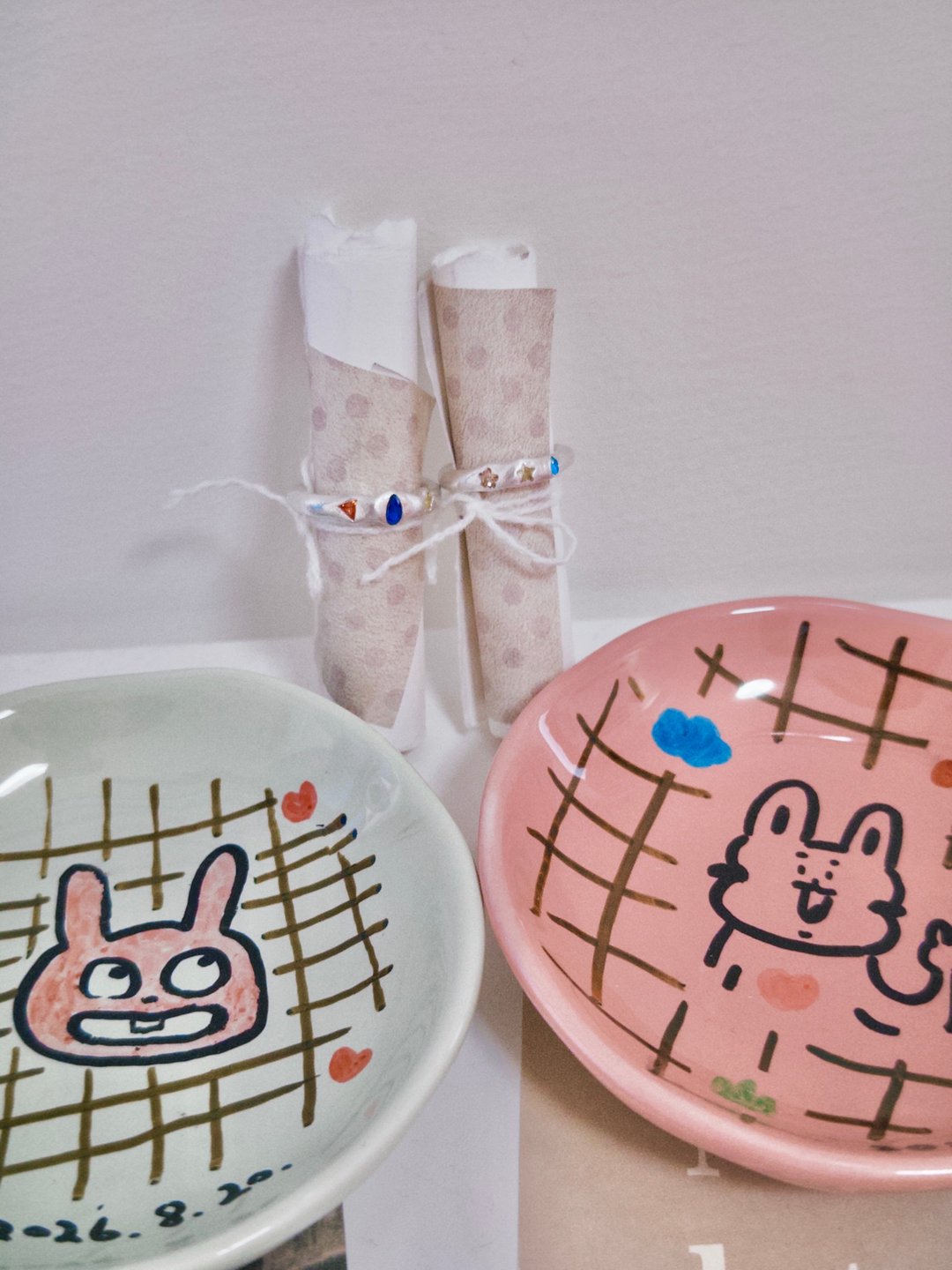 台南 纯银宝石戒指 x 马克笔手绘盘 银黏土课程 手作戒指 - 金工/饰品 - 纯银 