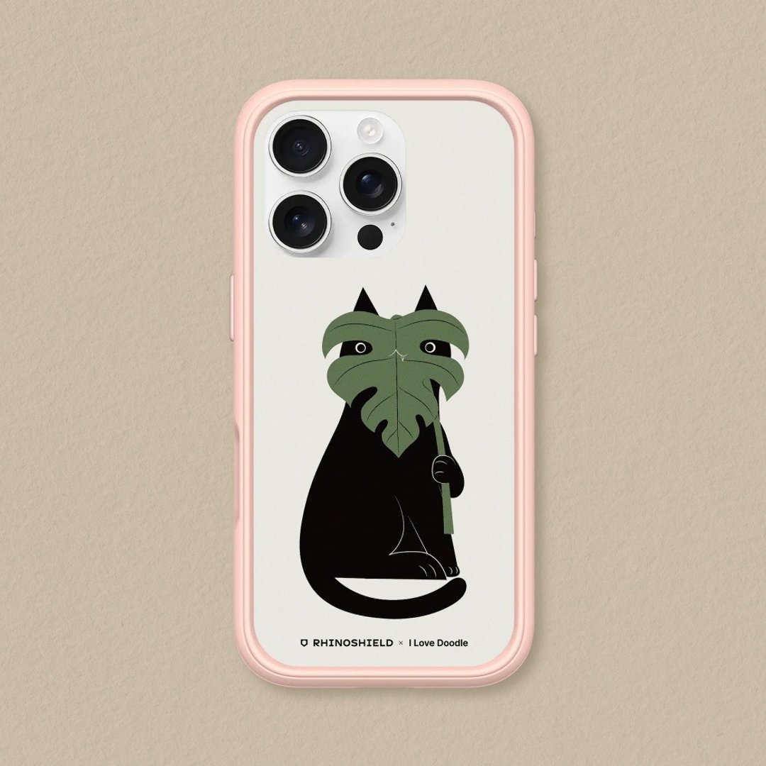 犀牛盾 Mod NX 边框背盖手机壳∣ilovedoodle/龟背芋 for iPhone - 手机壳/手机套 - 塑料 多色