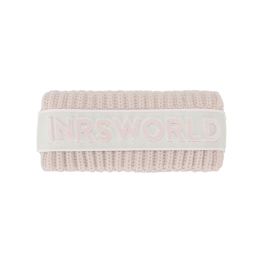 五折出清 厚版羊毛字母头带-珍珠白 (七色可选) 【INRSWORLD】 - 其他 - 羊毛 白色