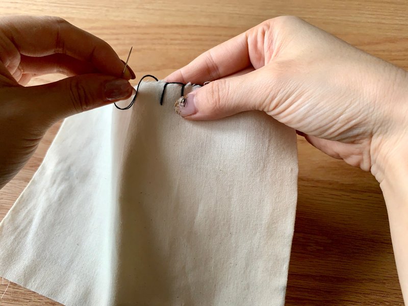 【在线课程】【在线影片+材料盒】手缝课 Level A - 编织/刺绣/羊毛毡/裁缝 - 棉．麻 白色