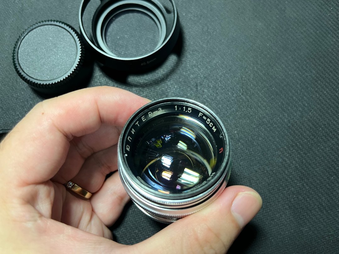 Jupiter-3 50mm F1.5 红色 P Ltm 镜头 - 其他 - 其他金属 银色