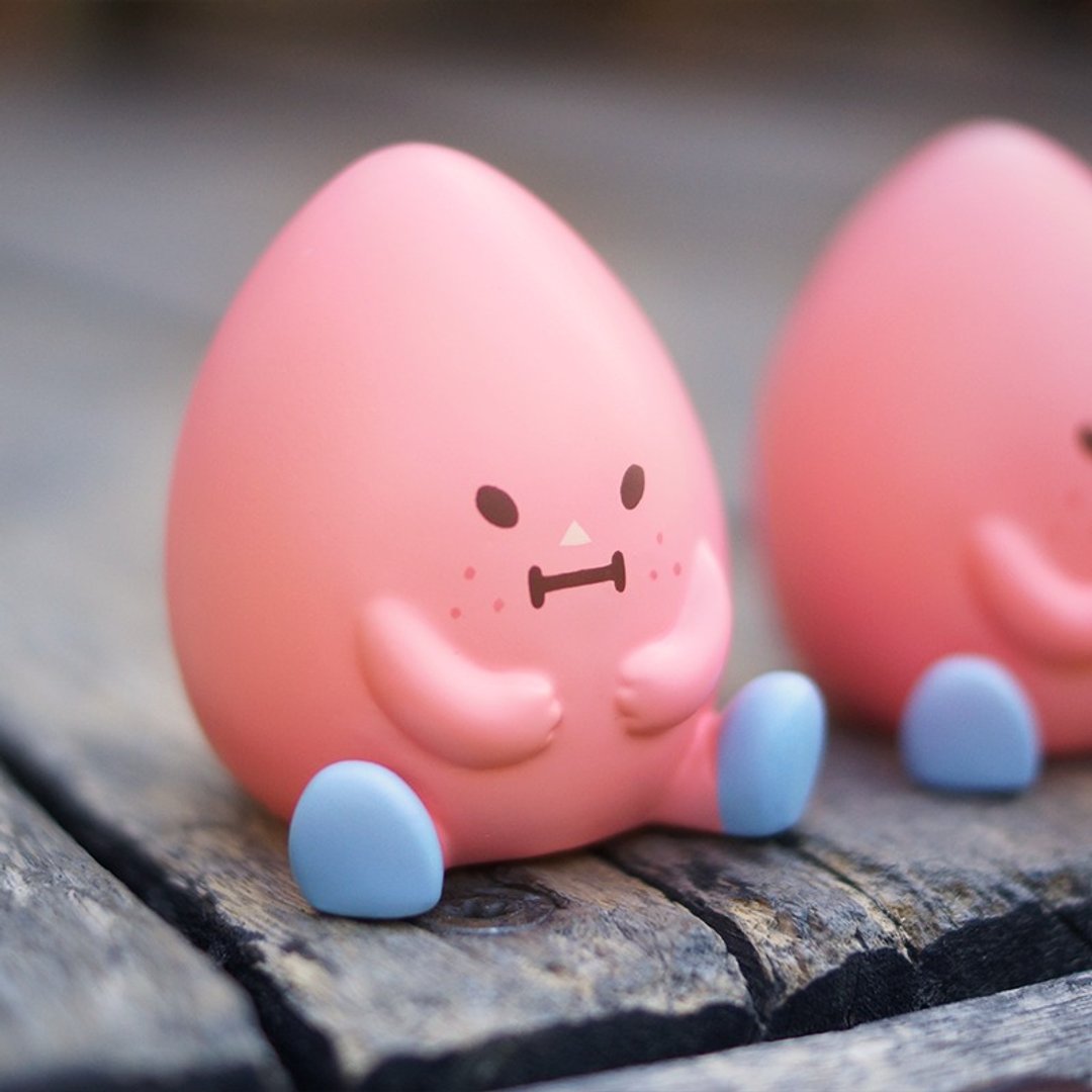 Wanggooma handmade arttoy - 玩偶/公仔 - 其他材质 粉红色