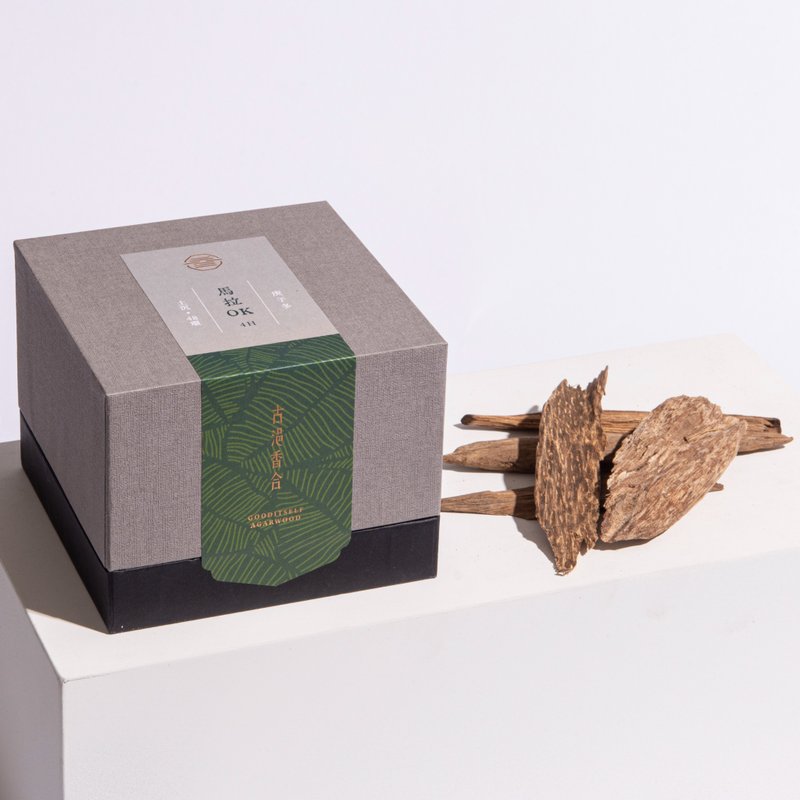 马拉OK 沉香4H盘香 - 香薰/精油/线香 - 木头 卡其色