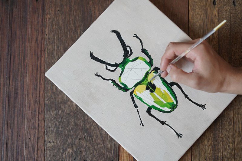 IARTS 宠爱绘画-几何系列 Pet Portrait - 插画/绘画/写字 - 压克力 