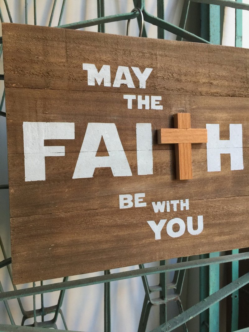 福音商品 创意木作摆饰 十字架 基督教 受洗礼物 - 摆饰 - 木头 咖啡色