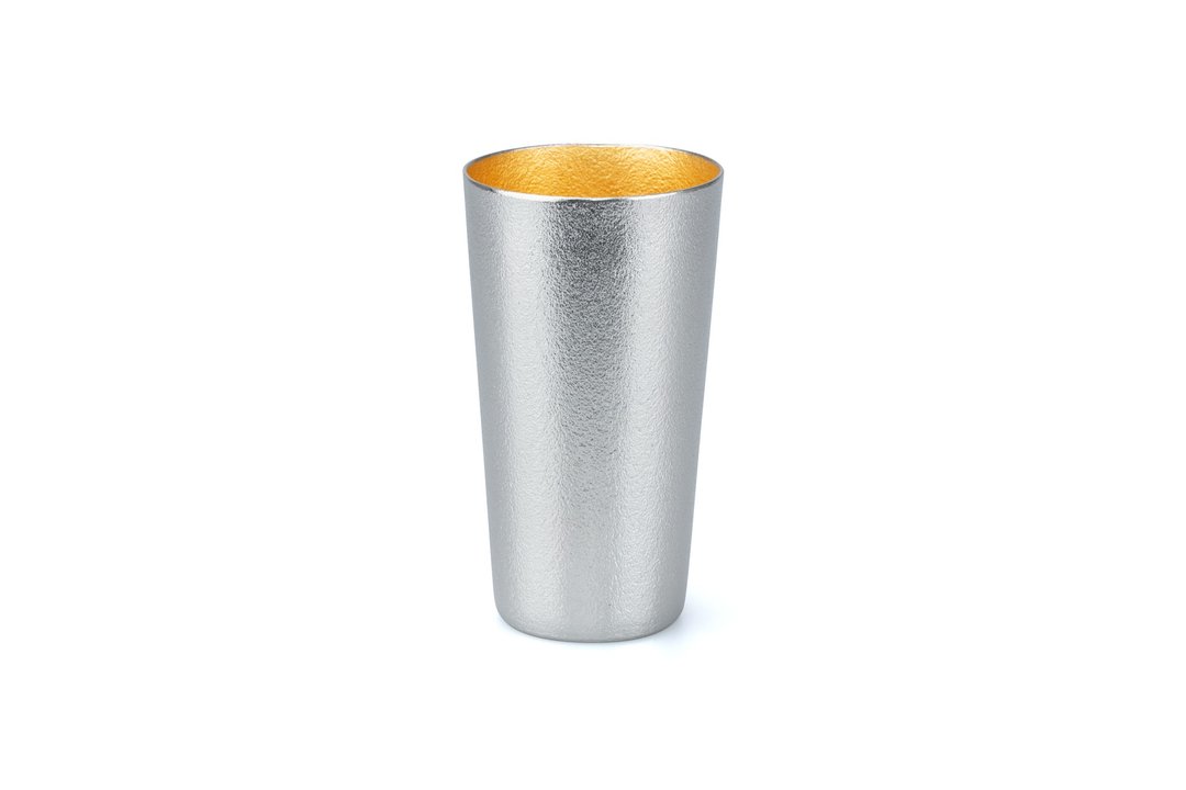 金箔经典纯锡杯 - 酒杯/酒器 - 贵金属 银色