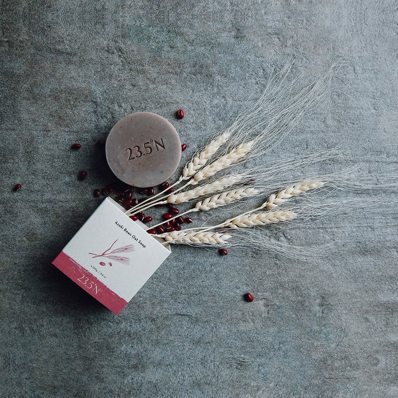 红豆燕麦皂│脸部清洁。身体清洁。敏感肌。一般肌 - 肥皂/手工皂 - 其他材质 白色