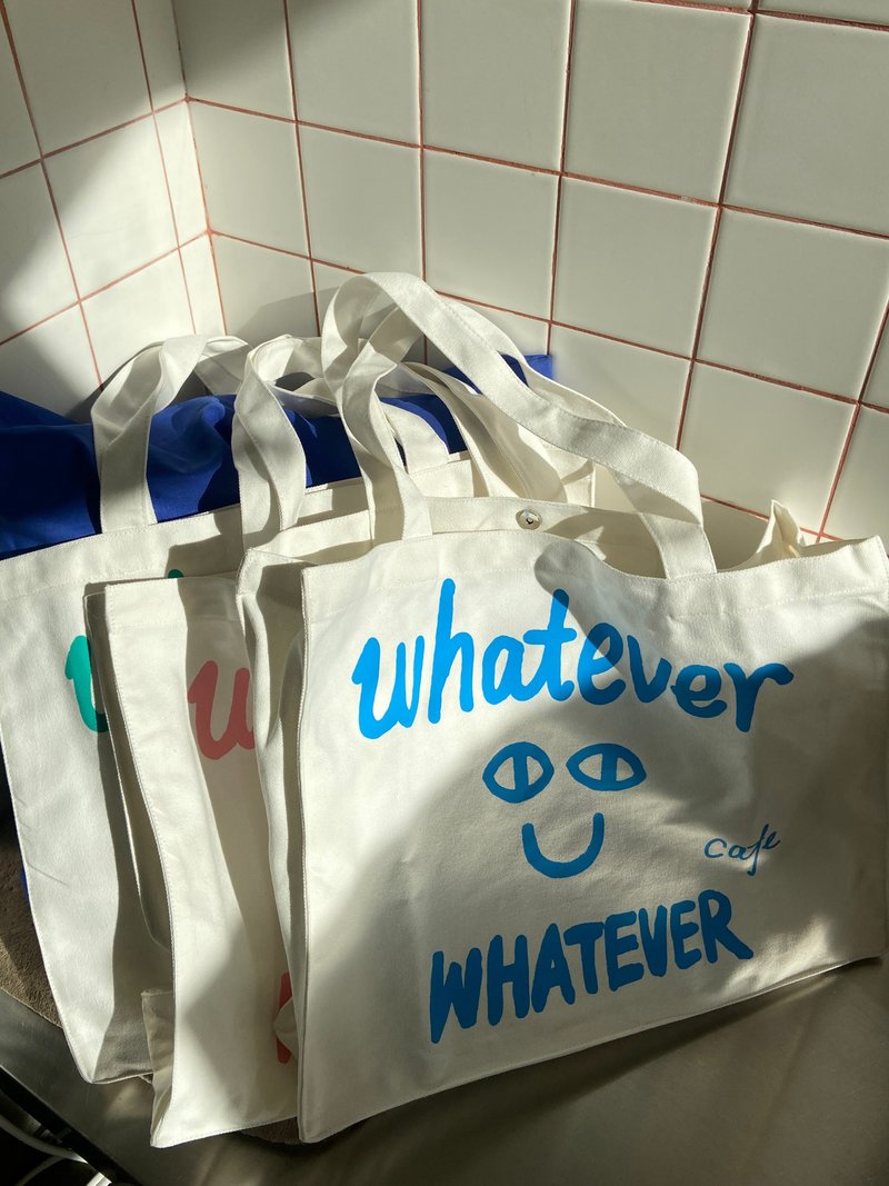 横版立体托特包 - 手提包/手提袋 - 其他材质 蓝色