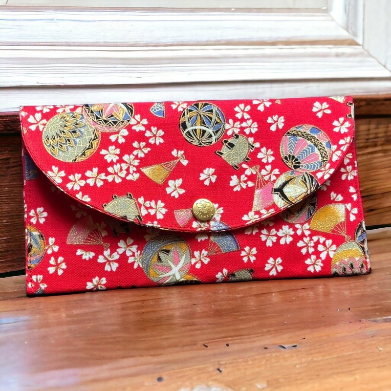 艾拉蔓福气袋_钱进口袋_招财红包袋 - 皮夹/钱包 - 棉．麻 