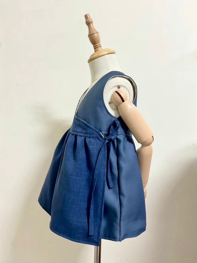 【 小童日常服系列 】_ 拾羽 . 纯手工缝制童装 - 洋装/连衣裙 - 棉．麻 