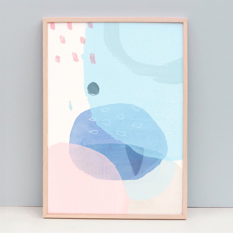 Fine Art Print Abstract Lounge Art, Solace  - Solace (Unframed) - 海报/装饰画/版画 - 纸 多色