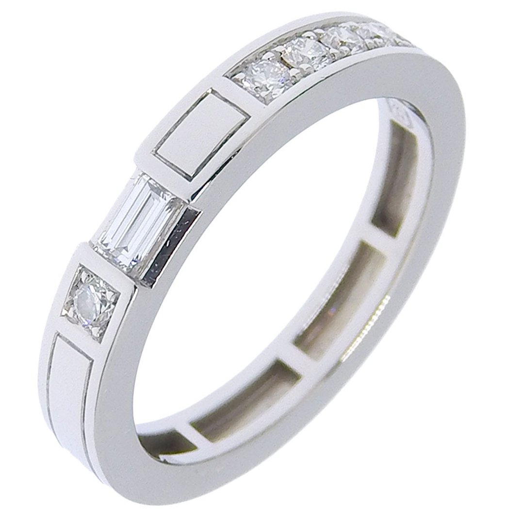 【日本直送】Harry Winston 经典 Traffic® Accent Band 7号 戒指 Pt950铂金 x 钻石 女仕款【二手】 - 戒指 - 贵金属 银色