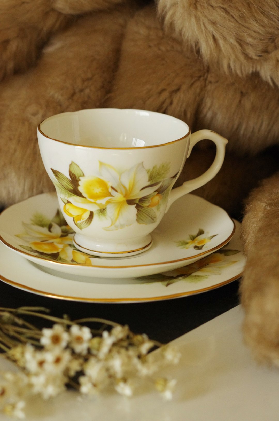 老又好古董珠宝 英国DUCHESS骨瓷下午茶杯盘套组 - 其他 - 其他金属 银色