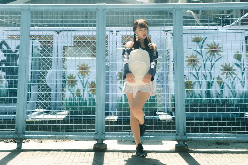 緋絡 羽行背包 - 后背包/双肩包 - 防水材质 白色