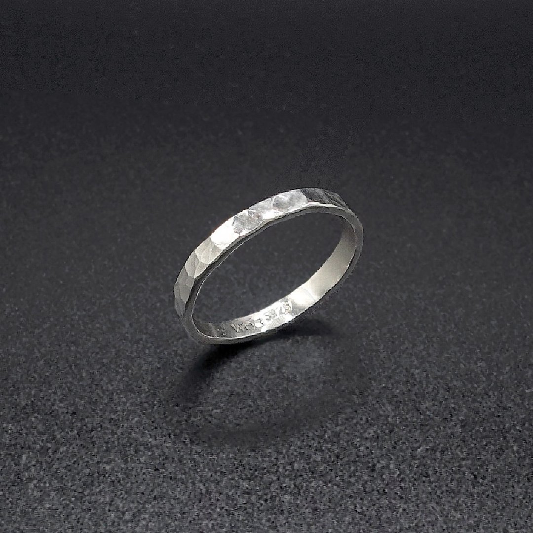 【金工课程预约】手作银饰-平面波纹戒(细版)-文化币 - 金工/饰品 - 纯银 