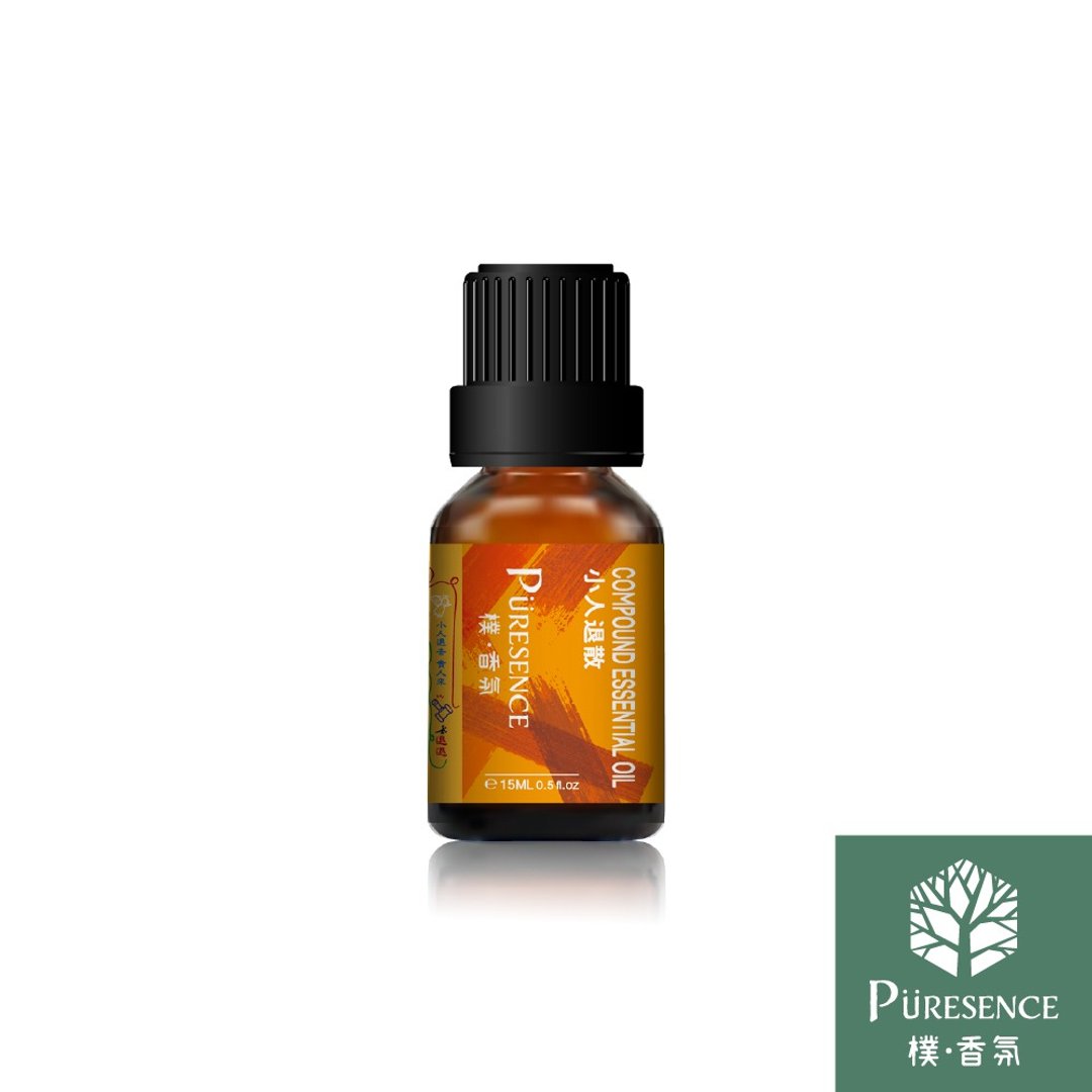 小人退散复方精油15ml - 香薰/精油/线香 - 精油 金色