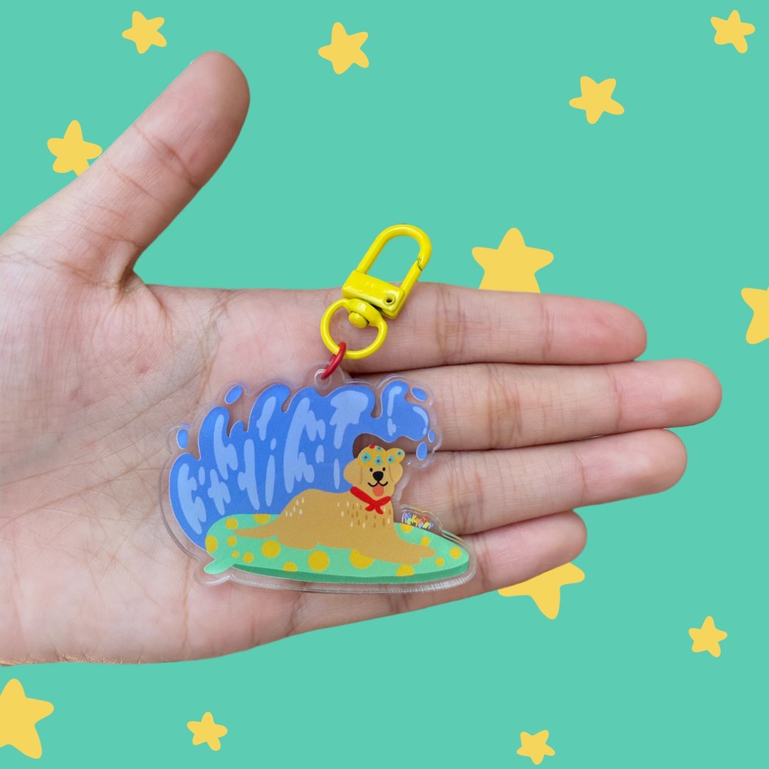 Keychain Labrador - 吊饰 - 压克力 
