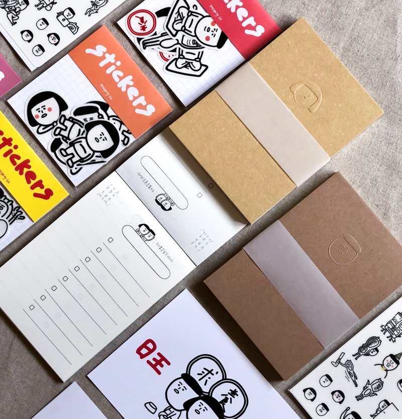 Goody Bag ― 限量文具惊喜包 - 笔记本/手帐 - 纸 