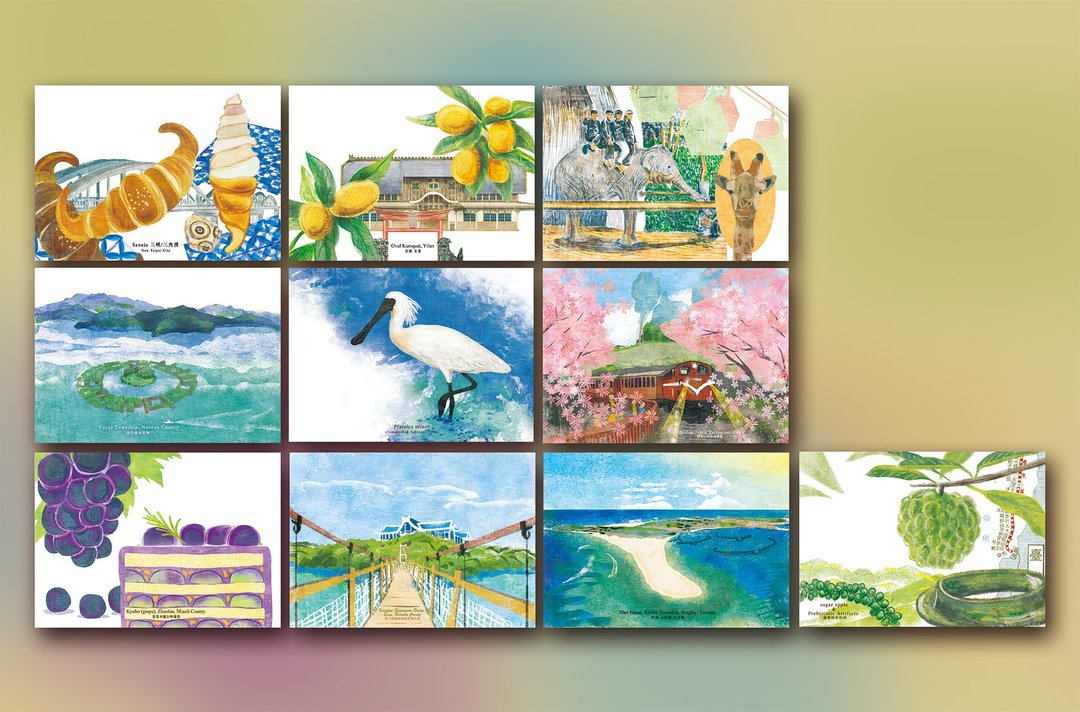 注音符号3明信片 - 卡片/明信片 - 纸 多色