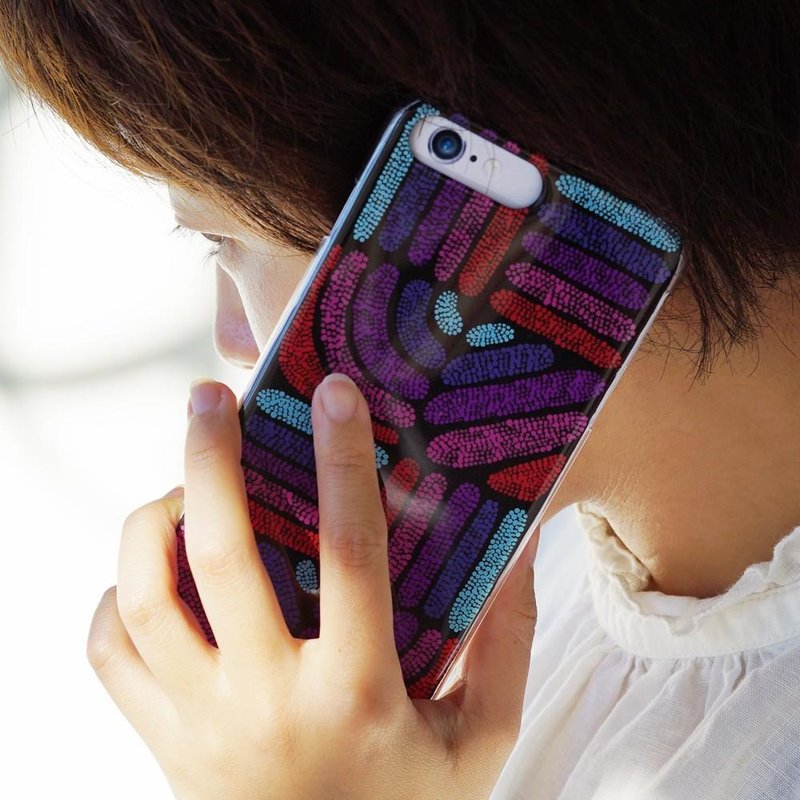 纯手绘手机壳  | 霓虹灯 - 手机壳/手机套 - 塑料 紫色