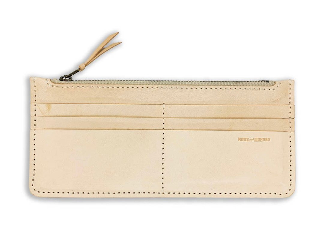 F-SLIM Customized made-to-order Sub wallet made with your favorite color Full slim wallet Second wallet FSW-CUSTOM - 皮夹/钱包 - 真皮 多色