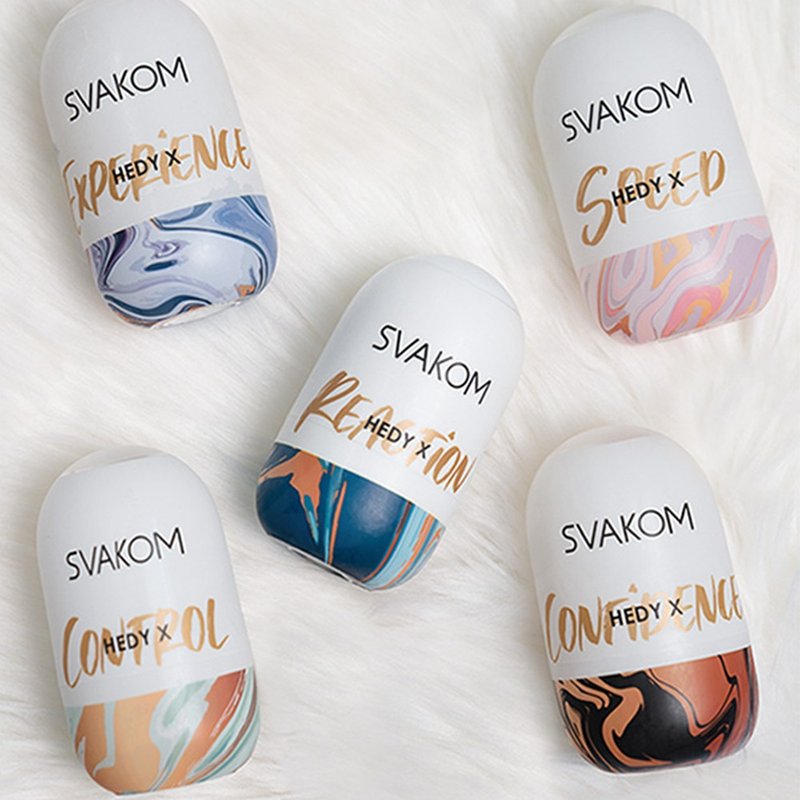 美国 Svakom Hedy X 赫蒂X二代小巧便携自慰蛋 飞机杯 自慰器 - 情趣用品 - 其他材质 多色