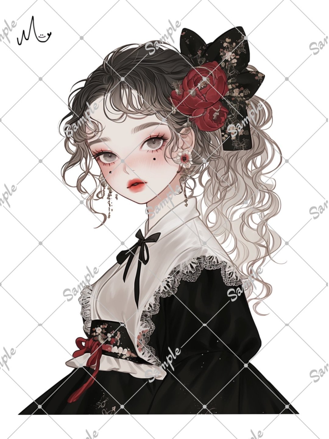 原创人物贴纸 - 贴纸 - 纸 