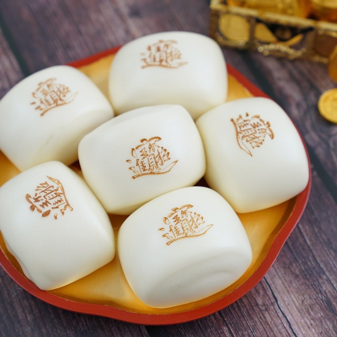 美姬馒头 美姬严选招财进宝鲜乳馒头 一盒6入 - 其他 - 其他材质 