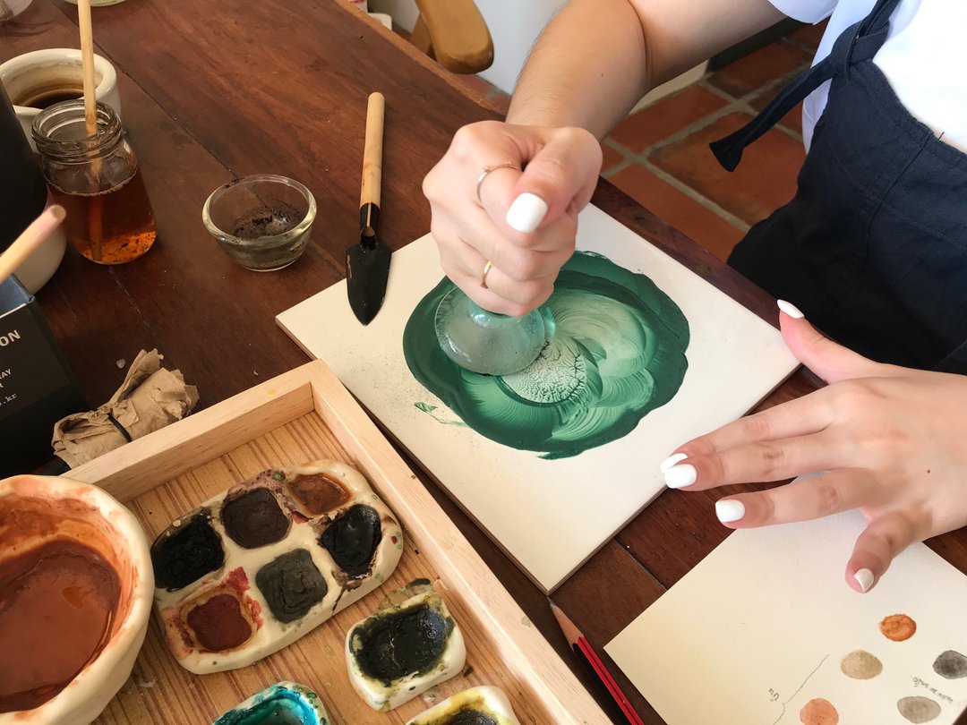 Natural Watercolor workshop : connect with nature - 其他 - 粘土 