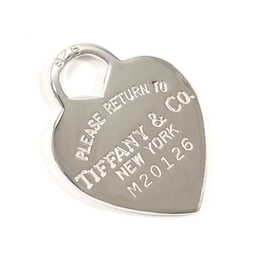 【日本直送．二手美品】蒂芙尼 TIFFANY&Co. 坠饰 Return to ચિહ્ન (Heart Tag) 纯银 925 饰品．已抛光翻新 - 项链 - 纯银 银色