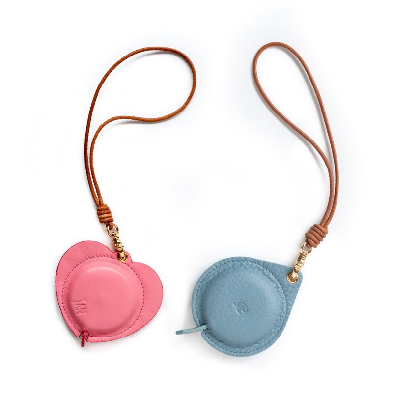 皮革卷尺 1.5 m 长度 可压印 自选配色 - 其他 - 真皮 多色