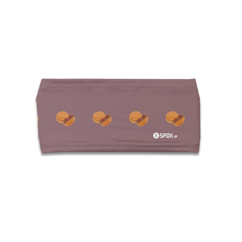 【台湾夜市小吃系列 红豆饼】潮流运动 排汗速干发带 凉感头带 - 运动配件 - 聚酯纤维 多色