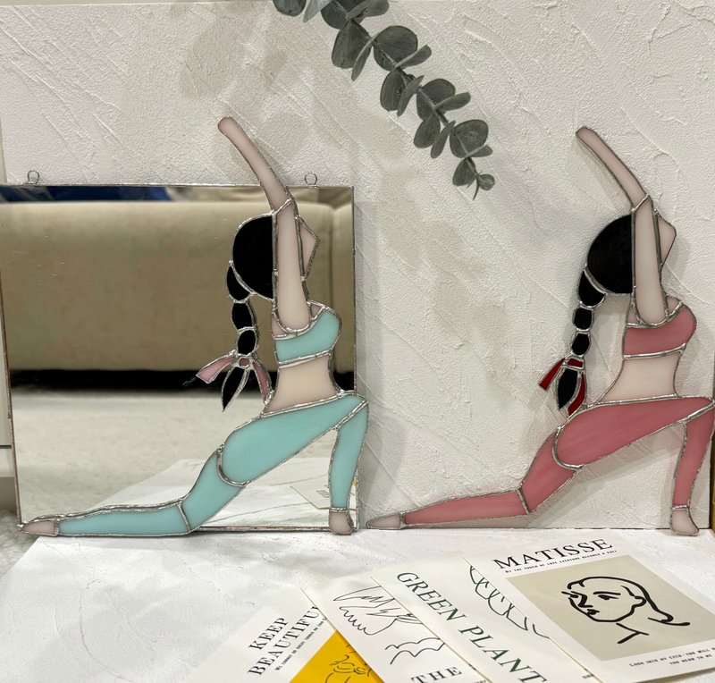 彩色玻璃-手作瑜珈镜子或风铃体验课 - 陶艺 - 玻璃 