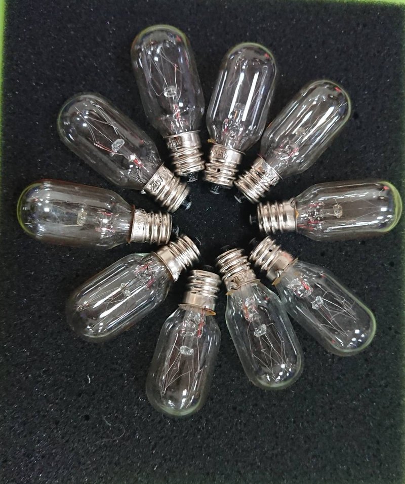 电线材料包220V 15w灯泡材料10颗组_电线不可微调 - 灯具/灯饰 - 其他金属 白色