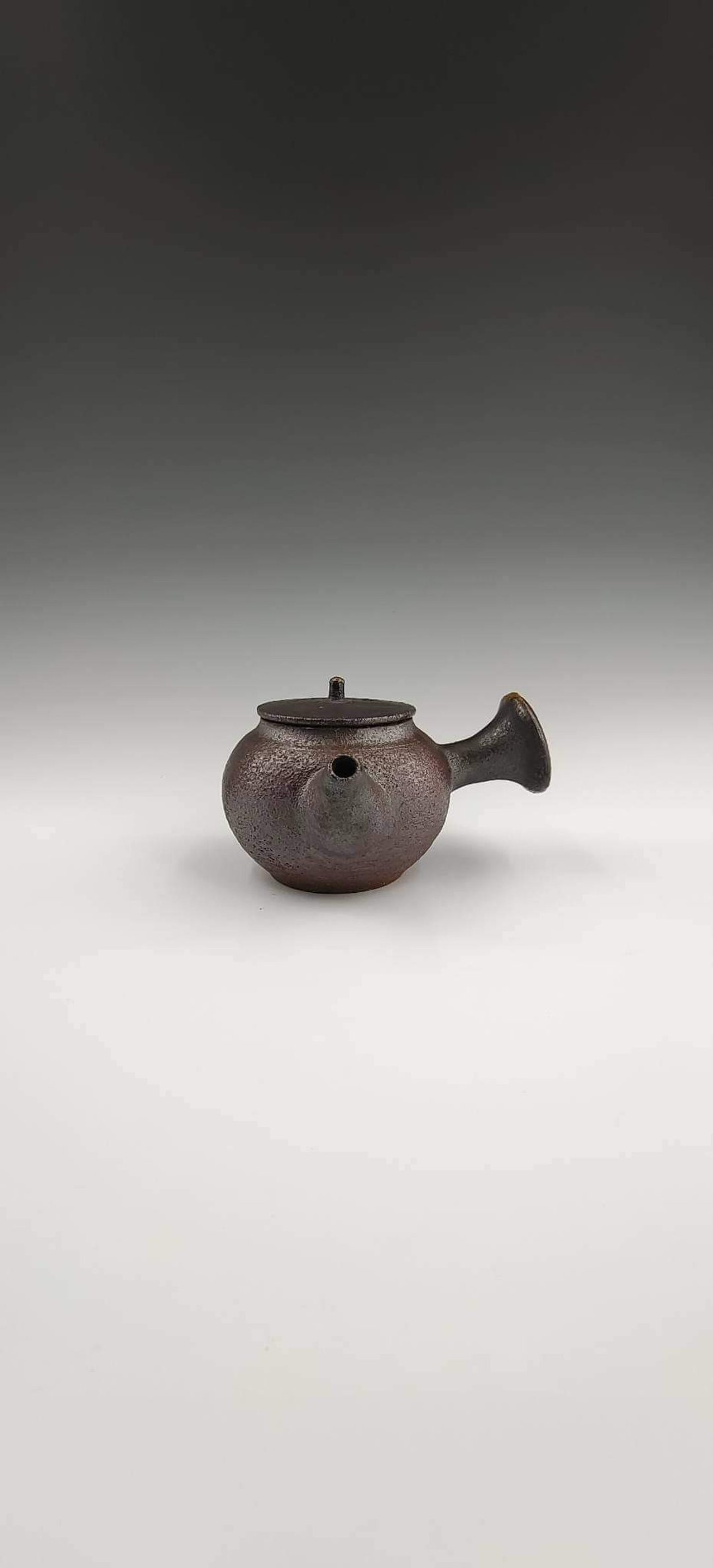 柴烧侧把壶 - 茶具/茶杯 - 陶 