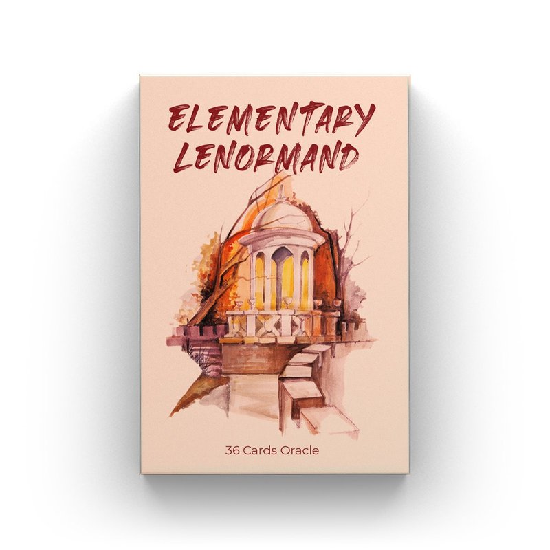 Elementary Lenormand, 36 Cards Oracle Deck - 桌游/玩具 - 纸 